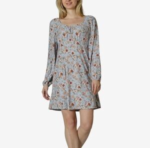 Floral Long Sleeve Dress